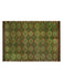 Luxurious Green Plaid Living Room Rug for Elegant Spaces