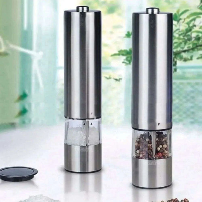 Cordless Electric Herb Grinder with LED Light and Customizable Coarseness