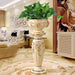 Luxury European-Style Ceramic Floor Vase - Elegant Living Room Decor Piece
