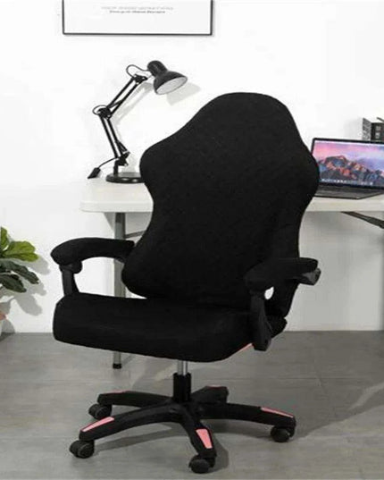 High Back Elastic Chair Cover for Office and Living Room