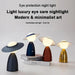 Swordsman Rechargeable Touch Dimming Desk Lamp - Modern Elegance for Home and Office