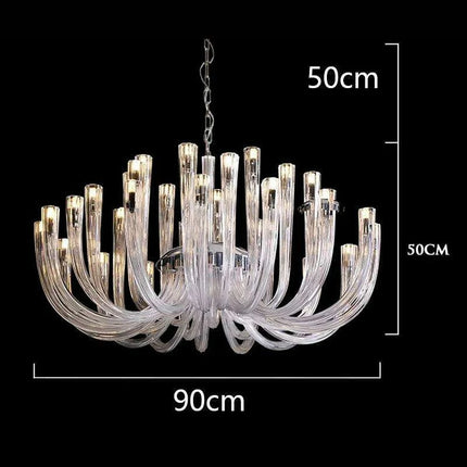 Modern Dimmable LED Chandelier Pendant Light - Elegant Indoor Lighting for Stylish Homes