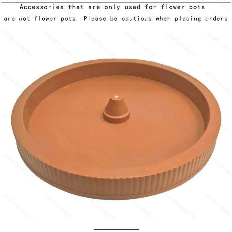 Space-Saving Vertical Herb Tower with Rolling Mobility