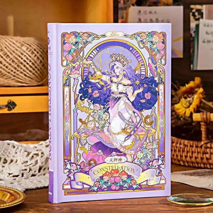 Stellar Whimsy Hardcover Journal – Colorful, Inspiring, and Imaginative Notebook