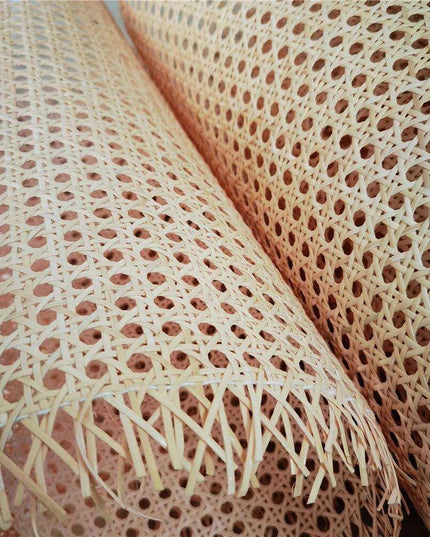Exquisite Natural Rattan Cane Webbing for Elegant Furniture Restoration - Custom Sizes Available