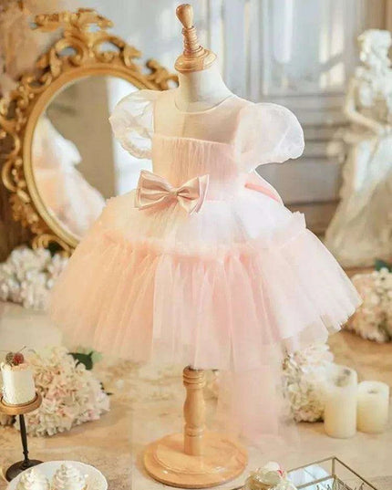 Enchanted Pink Princess Ball Gown for Girls
