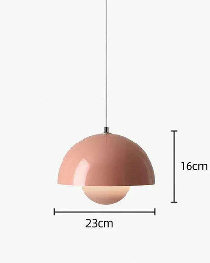 Nordic Inspired Iron Pendant Lamp: Elegant Lighting for Contemporary Spaces