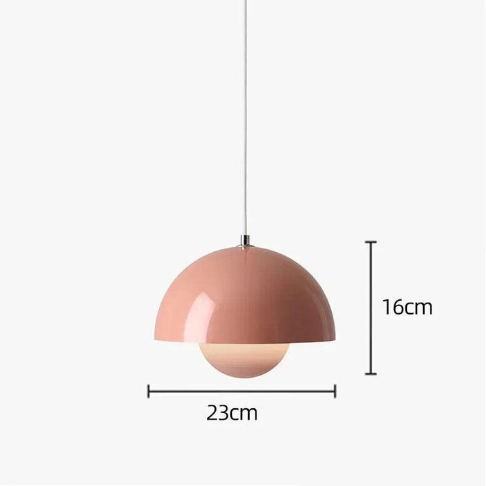 Nordic Inspired Iron Pendant Lamp: Elegant Lighting for Contemporary Spaces