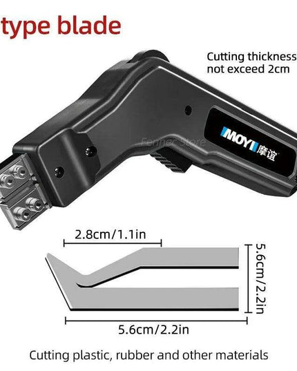 Adjustable Temperature Electric Fabric and Foam Cutter with Universal Plug Compatibility