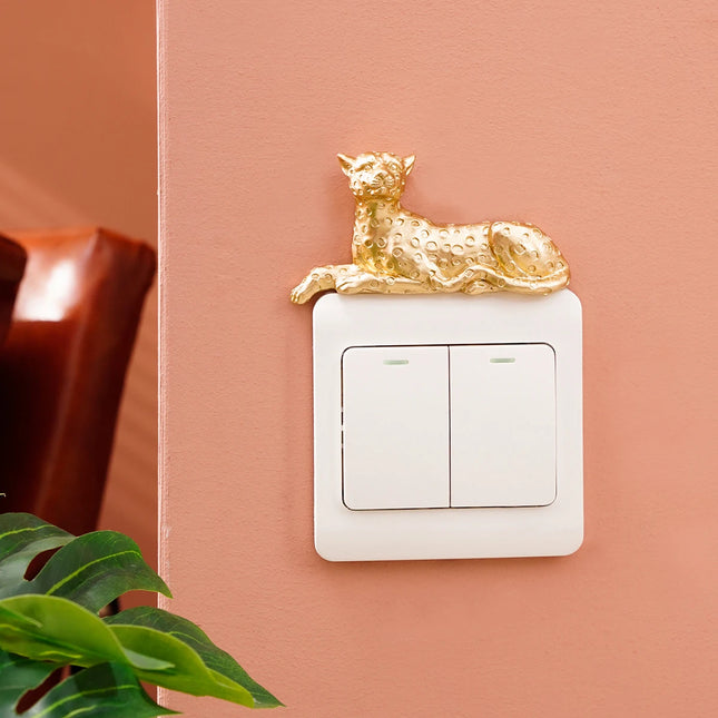 Cute Cartoon Resin Light Switch Cover Decoration