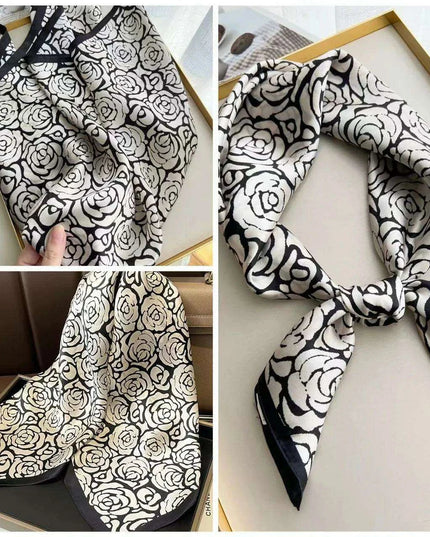 Elegant Faux Silk Satin Scarf: Your Go-To Accessory for Chic Versatility