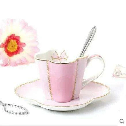 Elegant 330ml Premium Bone China Tea and Coffee Mugs