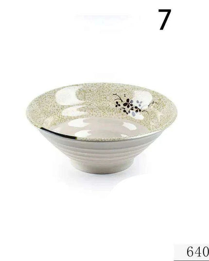 Chic Melamine Bowl for Ramen and Salad – Perfect for Home and Restaurant Use