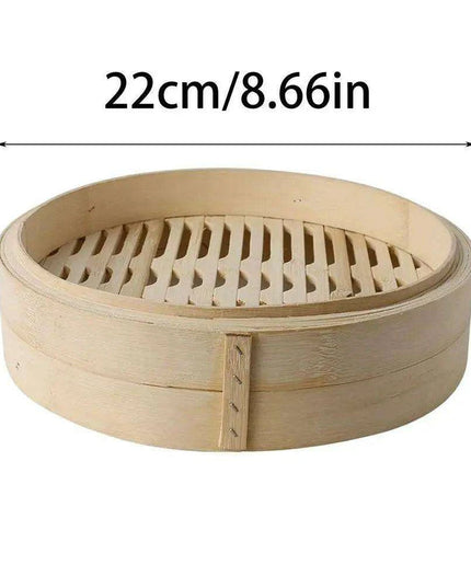 Bamboo Steaming Set for Healthy Cooking and Delicious Dumplings