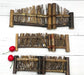 Bamboo Sushi Boat Serving Set - Elevate Your Dining Experience with Vintage Plates