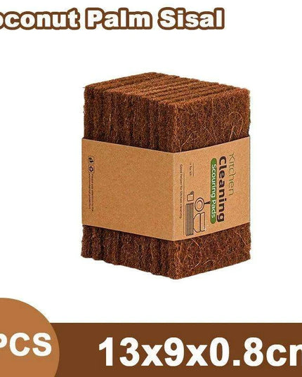 Sustainable Sisal Microfiber Kitchen Cleaning Sponges - Available in Sets of 5, 10, or 20