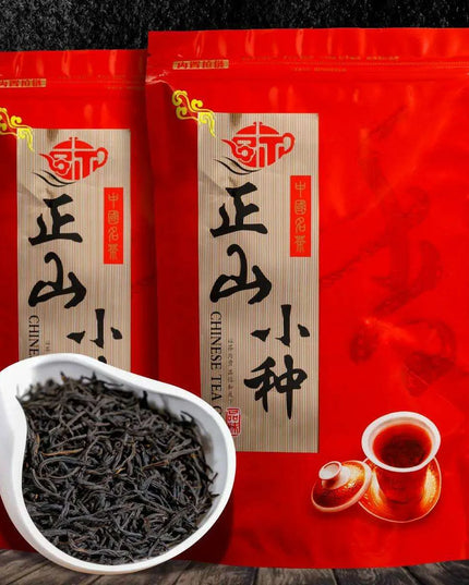 Wuyi Lapsang Souchong Tea: Authentic Chinese Black Tea in Freshness-Preserving Pouch