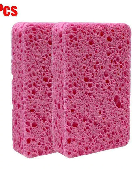 Vibrant Double-Sided Reusable Cleaning Sponges for Kitchen & Home – Choose from 1, 2, or 6 Pack Options
