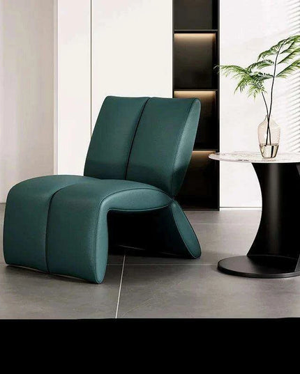 Stylish Leather Lounge Chair for Contemporary Living Areas