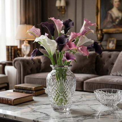 1PC 50cm Artificial Calla Lily Flower Stem Faux Realistic Lily Bouquet Wedding Bridal Party Home Decor Floral Arrangement 1pc-50cm-artificial-calla-lily-flower-stem-faux-realistic-lily-bouquet-wedding-bridal-party-home-decor-floral-arrangement