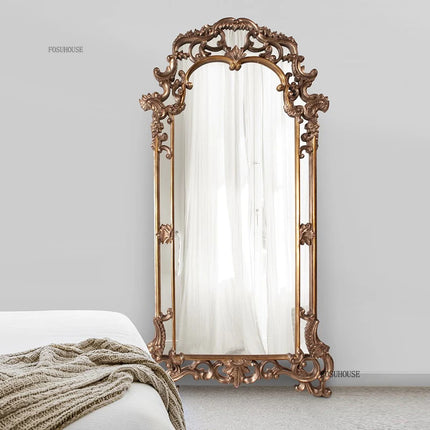 Treasure Home Full Body Floor-to-Ceiling Mirror - Large & Elegant Desi