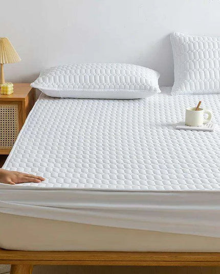 Premium Thick Fitted Sheet - Versatile Sizes for Twin, Full, Queen, King Mattresses in Elegant Solid Colors