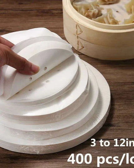 500-Count Premium Non-Stick Cooking Liners for Air Fryers & Steamers