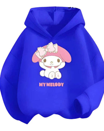 My Melody Graffiti Hoodie Outfit for Girls - Adorable Spring/Fall Sweatshirt Set