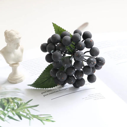 KECTTIO American Pastoral Artificial Berry Christmas Flower Arrangemen