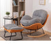 Velvet Rocking Chair - Elegant Nordic Lounge Seating with a Touch of Luxury