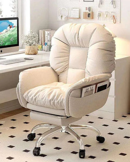 Plush Swivel Recliner Gaming Chair: Luxury Comfort and Style
