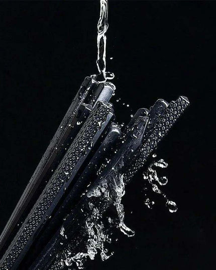 Elegant Black Sakura Fiber Chopsticks - Perfect for Sushi & Noodle Lovers
