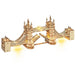 3D Architectural Wooden Puzzle Set: Build Big Ben, Tower Bridge & Five-Storied Pagoda