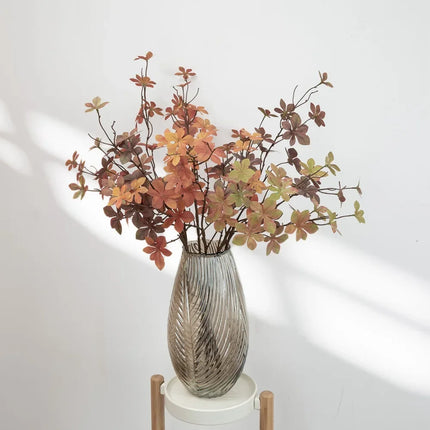 Yaoshine 72cm Artificial Hawaiian Golden Dragon Leaf Eucalyptus Decor