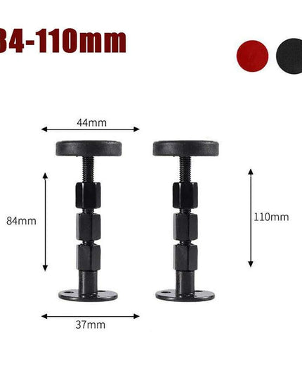 Adjustable Bed Frame Stability Kit with Noise Reduction and Wall Protection