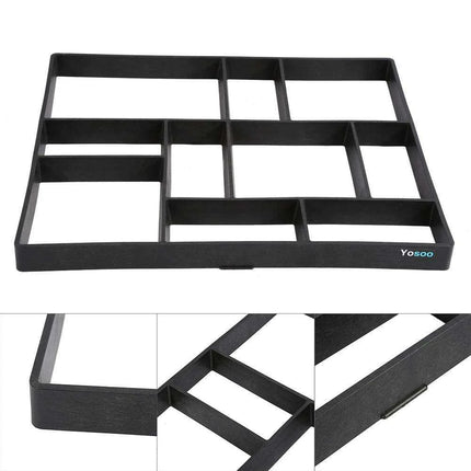 DIY Garden Pathway Paving Mold for Custom Concrete Walkways and Patios