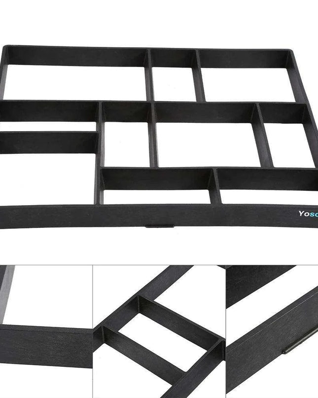 DIY Garden Pathway Paving Mold for Custom Concrete Walkways and Patios