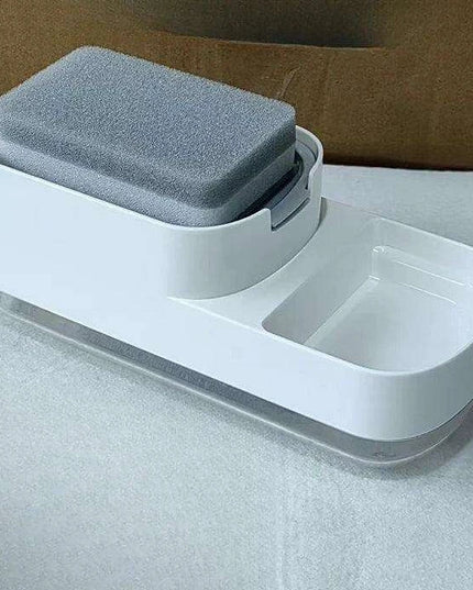 Sleek Touchless Liquid Soap Dispenser for Effortless Kitchen Cleanliness