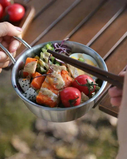 Durable Outdoor Stainless Steel Mug Set for Adventurers