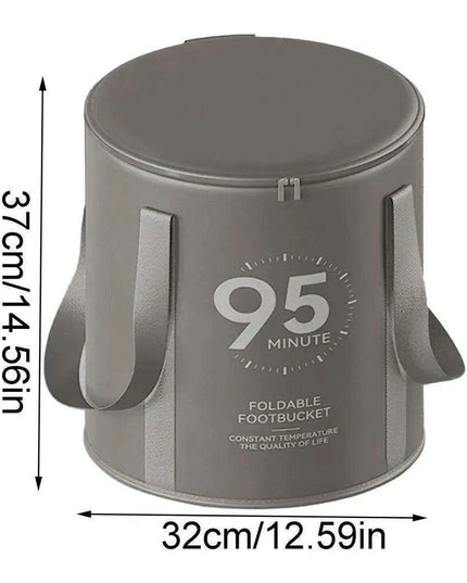 Collapsible Waterproof Foot Spa Bag - Portable Soak Basin for Ultimate Relaxation