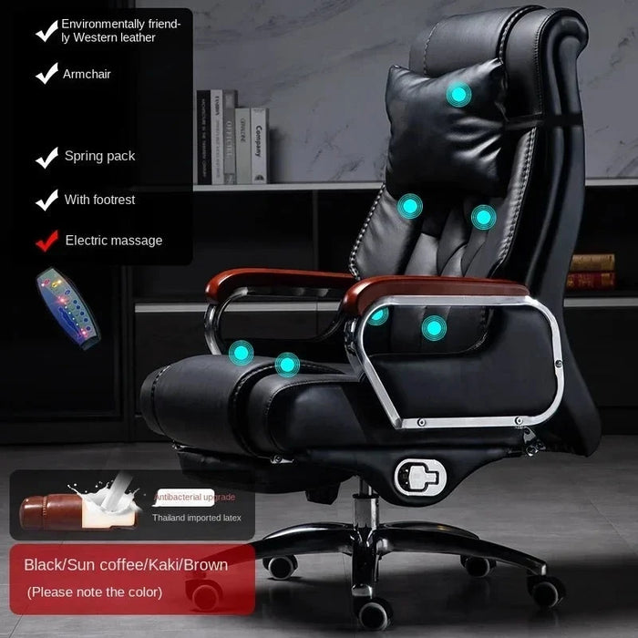 Luxury Executive Leather Desk Chair