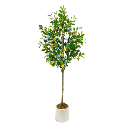 150cm 180cm Fake Plant Artificial Lemon Tree Realistic Lemon and Leave