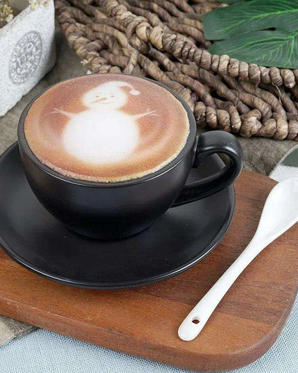 Realistic Decorative Cappuccino Cup for Elegant Home and Event Displays