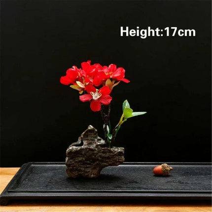 Elegant Plum Blossom Sushi and Sashimi Serving Set with Bento Mold