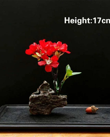 Elegant Plum Blossom Sushi and Sashimi Serving Set with Bento Mold