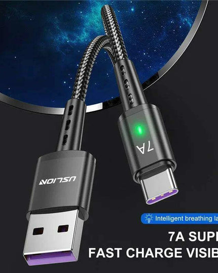 Ultra-Fast USB C Charging and Data Transfer Cable for MacBook, Xiaomi, Samsung, Huawei - Reliable Performance and Compatibility