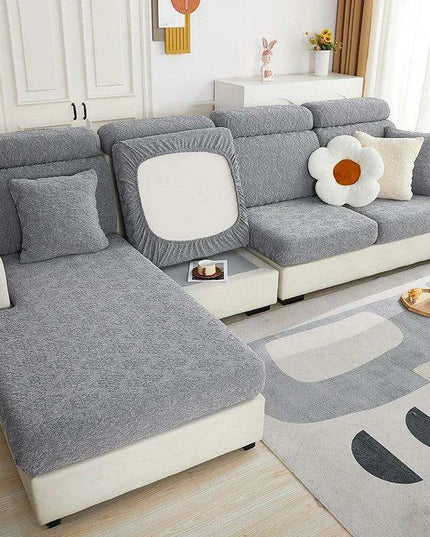 Svetanya Stretchable Jacquard Sofa Slipcover - Washable and Removable Furniture Protector