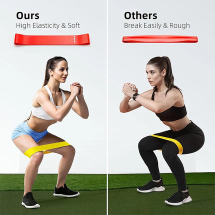 Resistance Bands Set — Elastic Loop for Yoga, Strength & Recovery