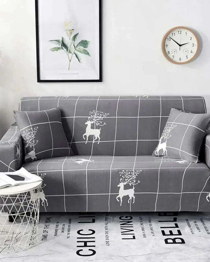 Versatile Stretch Sofa Slipcover for Chairs, Loveseats, and L-Shaped Sofas