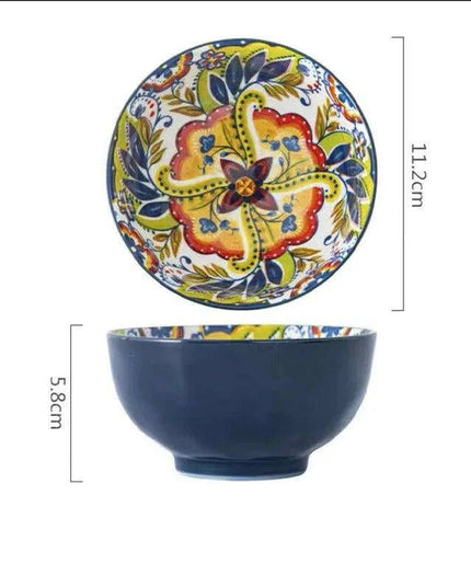 Nordic Vintage Elegance Ceramic Dining Set - Enrich Your Table with Timeless Beauty